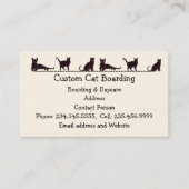 カスタム猫搭乗保育園 名刺 (正面)