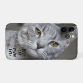 カスタム猫最高のマママエバモダントレンディー猫写真 Case-Mate iPhoneケース (裏面(横))