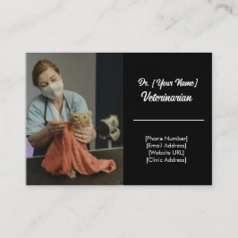 カスタム獣医の名刺 名刺