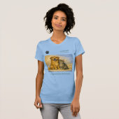 カスタム獣医スタッフTシャツ - 犬と猫のアートワーク Tシャツ (正面フル)