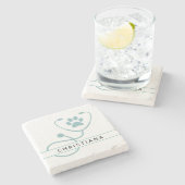 カスタム獣医プロフェッショナル ストーンコースター (横)