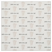 カスタム理容器タンシザー櫛織物 ファブリック (見本)