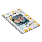 カスタム生まれたばかりのパーソナライズされた子供部屋 ノートブック (右側)