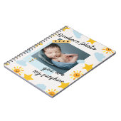 カスタム生まれたばかりのパーソナライズされた子供部屋 ノートブック (左側)