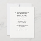 カスタム生まれたばかりのTwin photo赤ちゃんシャワー感謝していユー (裏面)