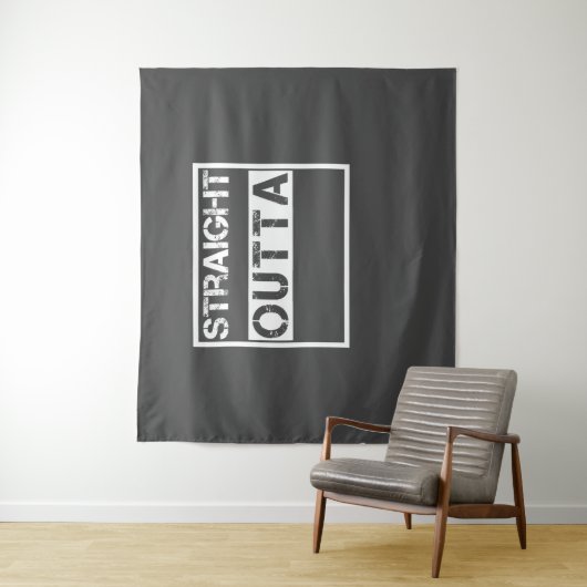 カスタム生誕日の真っ直パーソナライズされたぐ タペストリー (インサイチュ)