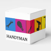 カスタム用手利人色修理用大工の道具 フェイバーボックス (正面サイド)