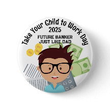 カスタム男の子を仕事場に連れて行く