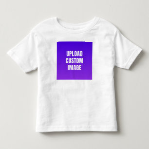 カスタム画像をアップロードしてプリントする - オリジナルデザインを作成 トドラーTシャツ