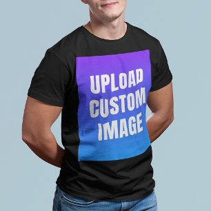 カスタム画像をアップロード - オリジナル画像をプリントできます Tシャツ