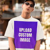 カスタム画像をアップロード - オリジナル画像をプリント Tシャツ