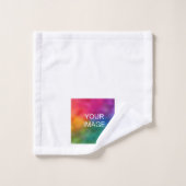 カスタム画像モダンロゴをここに追加 バスタオルセット (ウォッシュタオル)