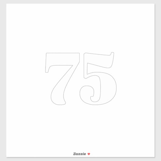 カスタム番号リサイクルごみ箱通りアドレス シール (シート)