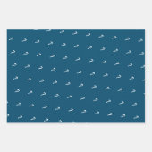 カスタム疑問符パターンラッピング紙シート ラッピングペーパーシート (正面3)