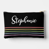 カスタム登カラフル録ナースRN卒業 アクセサリーポーチ (裏面)