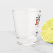 カスタム登カラフル録ナースRN卒業 ショットグラス (左)