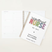カスタム登カラフル録ナースRN卒業 プランナー手帳 (ディスプレー)