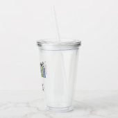 カスタム登録栄養士数々の色RD アクリルタンブラー (左)