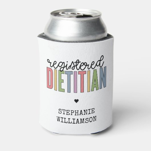 カスタム登録栄養士数々の色RD 缶クーラー (缶裏面)