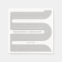 カスタム白エレガントアーチ線トレンディー結婚