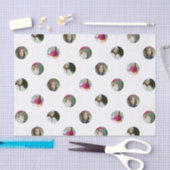 カスタム白フォトドットティッシュペーパー 薄葉紙 (クラフト)