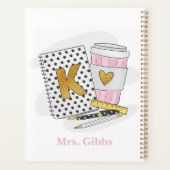 カスタム白幼稚園先生 プランナー手帳 (裏面)