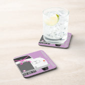 カスタム白結婚車/リムギフト コースター (右側)