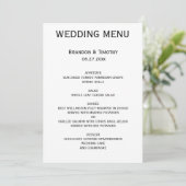 カスタム白黒ゲイのメ結婚ニュー メニュー (スタンド正面)