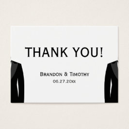 カスタム白黒ゲイ結婚式の引き出物ラベル