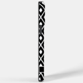 カスタム白黒ダイヤアーガイルモンド Case-Mate iPhoneケース (裏面 / 右)