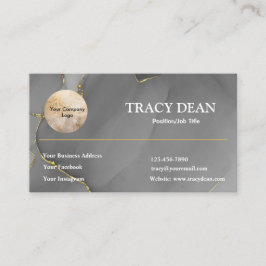 カスタム白黒モダンプロフェッショナル 名刺