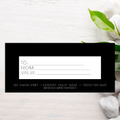 カスタム白黒商品券