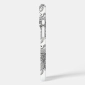 カスタム白黒鯨類 Case-Mate iPhoneケース (裏面 / 左)