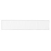 カスタム白16インチX 90インチランナー(任意大事な行事) ミディアムテーブルランナー (横)