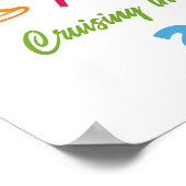 カスタム目的地&年間クルーズドリンク ポスター (角)