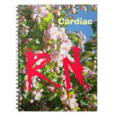 カスタム看護師ノート Cardiac RN ナース ノート (正面)