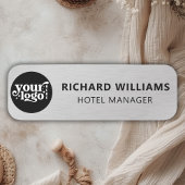 カスタム磁性 |セーフティピンフェイクシルバー社員 名札