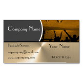 カスタム磁気名刺(写真付き) マグネット名刺 (正面)