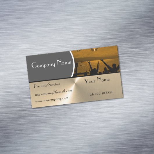 カスタム磁気名刺(写真付き) マグネット名刺 (インサイチュ)