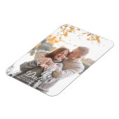 カスタム磁石 |フォトマグネット、日付の保存 マグネット (左側)