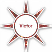 カスタム社交家 シール (正面)