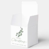 カスタム社名メリークリスマス フェイバーボックス (オープン)