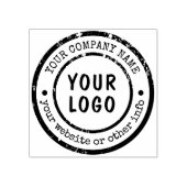 カスタム社名事業用ロゴゴム印 ラバースタンプ (インプリント)