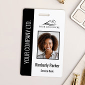 カスタム社員の写真会社のロモダンゴ名 バッジ