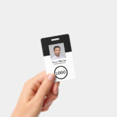 カスタム社員 現代のIDカード QRコード バッジ (手持ち)