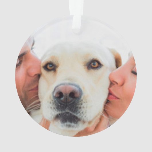 カスタム祈りの言葉引用文及び写真パーソナライズされた オーナメント (裏面)