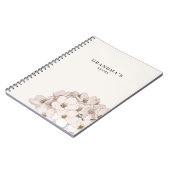 カスタム祖母ジャーナル ノートブック (左側)