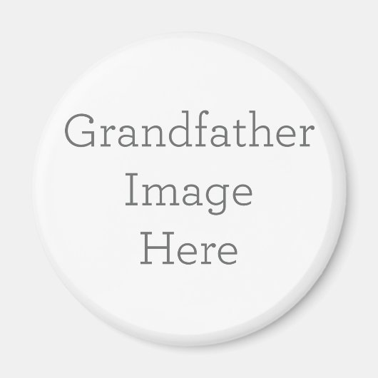 スタンダード、5.715cm サークルマグネット (正面)