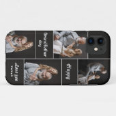 カスタム祖父母の日の写真iPhoneケース Case-Mate iPhoneケース (裏面(横))