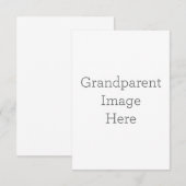 8.9cm x 12.7cmフラットサンキューカード (正面/裏面)